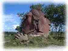 Cabezas contrapuestas de Maniabo y Jibacoa