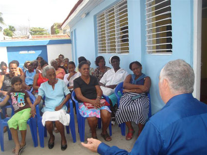 Presentaci�n de libros en el Foco de la Conga