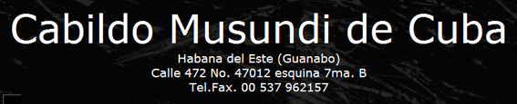 Cabildo Musundi de Cuba
