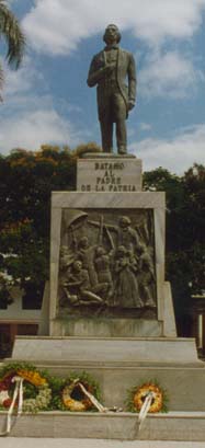 Il monumento a Carlos Manuel de C�spedes y del Castillo