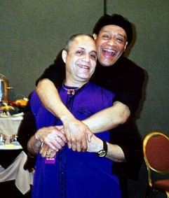 Carlos Del Puerto con Al Jarreau