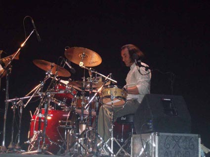 Horacio El Negro Hernández in concerto. Foto: M.T. Salomoni