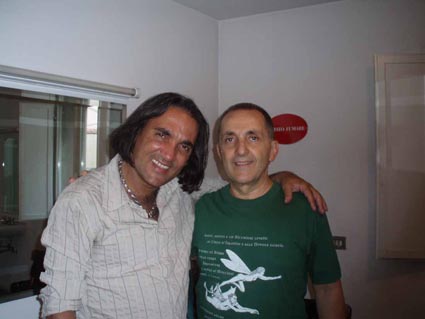 Horacio El Negro Hern�ndez e Gian Franco Grilli. Foto: M.T. Salomoni