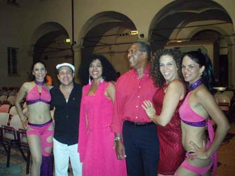 Pepe Lopez, Emilia Morales e Los Trinitarios. Foto: G.F. Grilli