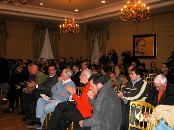 Il pubblico presente in sala