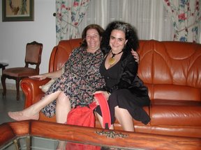 Ida Garberi con Celia Hart