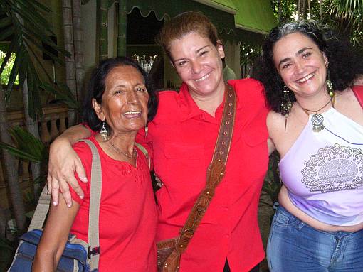 Teresa Villasante, Celia Hart e Ida Garberi