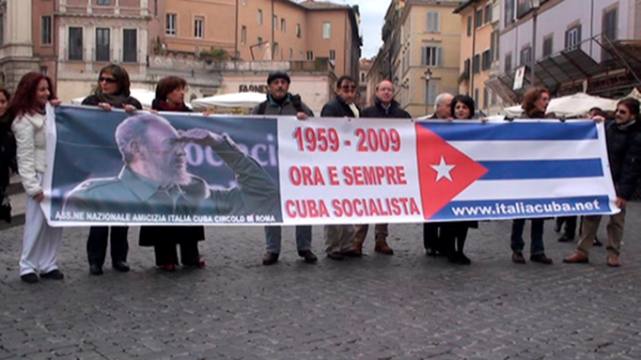 Manifestazione dell'Associazione Nazionale di Amicizia Italia Cuba. Circolo di Roma (6 gennaio 2009)