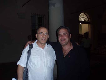 Gian Franco Grilli e Pepe Lopez. Foto: M.T. Salomoni