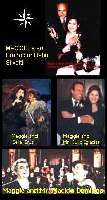 Maggie Carles con sus amigos