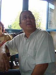 Oscar Rodr�guez Lasseria, a llevado a su obra numerosos refranes populares. Foto: L�zaro David Najarro Pujol