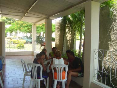 Una de las �reas del restaurante de Las Clavellinas. Foto: L�zaro David Najarro Pujol