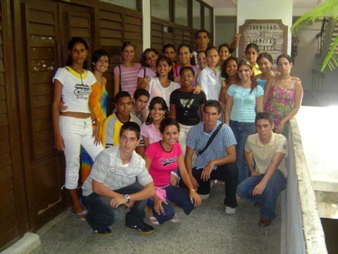 Futuros periodistas de Camag�ey, Ciego de �vila y Las Tunas. Foto: L�zaro David Najarro Pujol