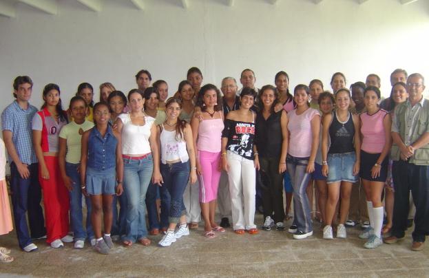 Estudiantes de Periodismo de la Universidad de Camag�ey. Foto: L�zaro David Najarro Pujol